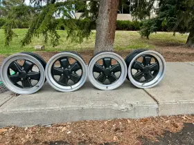 91136102044 Porsche Genuine Set Of 4 Oem 911 16 Inch Fuchs Wheels 7jx16 With Crest