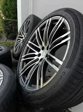 95b.601.025.at Porsche Factory Macan 21 Inch Wheels Oem 911 Turbo Design Genuine Original