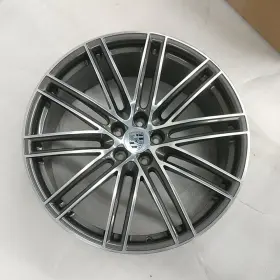 95b601025choc6 Porsche 1 Wheel Rim For Macan Like New Oem A Grade Mach Charcoal