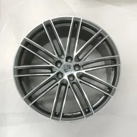 95b601025cjoc6 Porsche 1 Wheel Rim For Macan Like New Oem Machined Charcoal