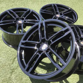95b601025fq Porsche 19 Macan Rims Oem Stock Set 4 Genuine Black