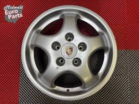 Porsche 965.362.128.05 Single Oem 17 Inch 17x9.5 964 911 Turbo Carrera Cup 1 I Design Wheel Rim