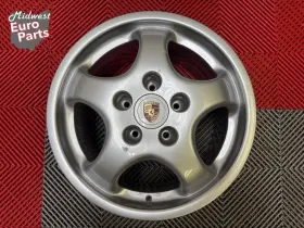965.362.128.05 Porsche Single Oem 17 Inch 17x9.5 964 911 Turbo Carrera Cup 1 I Design Wheel Rim
