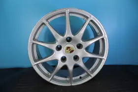 97036213601 Porsche Panamera S 2010 11 12 13 14 2015 18 Inch Oem Rim Wheel Front 67384 970362136