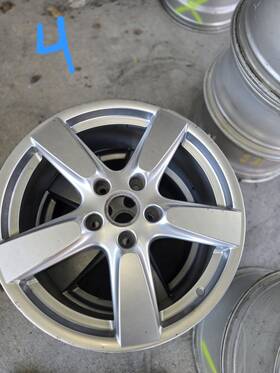 Porsche 98136214003 2013-2016 Boxster Cayman 981 Oem 19x8 Front Wheel 5x130 Et57 Silver Rim