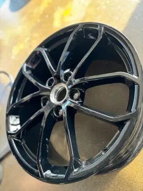 982601025an Porsche Boxter Wheels 20x8.5 Offsett 61 Mm Gloss Black