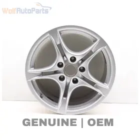 98736213901 Porsche 2009-2012 Boxster - Rear 18 Inch Alloy Rim / Wheel 5-spoke