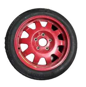 99636203001 Porsche 97-04 996 911 Carrera 986 Boxster Spare Tire Wheel Donut Rim 17 Inch Oem