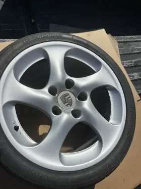 99636214210 Porsche 996 Turbo Hollow Spoke Wheel 11 X 18 Et45