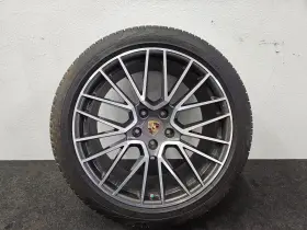 9y0601025aeob5 Porsche Genuine 19-24 Cayenne 9y0 Rear 21 Inch 58mm Wheel Tire Alloy Rim