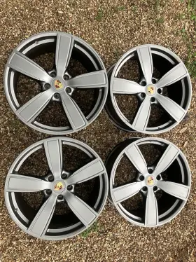 9y0601025aq Porsche 2019-2024 Cayenne Sport Classic 9y0 22 Inch Rims Wheels Set Oem Silver