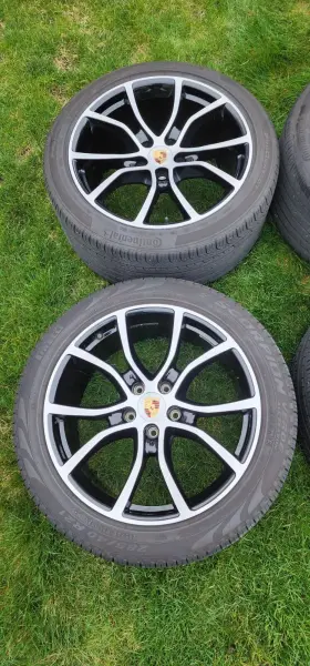 9y0601025bh041 Porsche Oem Genuine 21 Inch 2022 Cayenne Exclusive Design Wheels Rims 9y0 Black Set