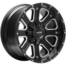 Pro Comp Pxa5172-7970 Pa72 Axis 17x9 8x170 -6mm Black/milled Wheel Rim 17 Inch