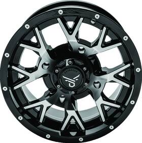608574 Quadboss Barbwire 14x7 - 4 3 4/156 Machined