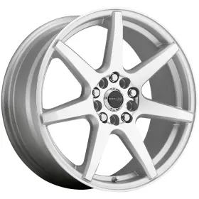 131s-77586 Raceline 40 131s Evo 17x7.5 5x110/5x115 40mm Silver Wheel Rim 17 Inch