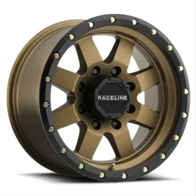 935bz-79055-12 Raceline Wheels 935bz Defender Matte Bronze 17x9