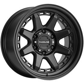 Raceline 947b-79050-12 947b Scout 17x9 5x5 Inch -12mm Satin Black Wheel Rim 17