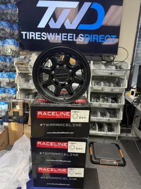 947b-79080 Raceline 18 947b Scout Rim 17x9 8x165.1 Offset Satin Black Quantity Of 4