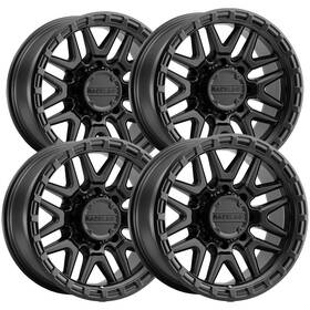 Raceline 953b-89088 18 Set Of 4 953b Krank 18x9 8x180 18mm Matte Black Wheels Rims 18 Inch