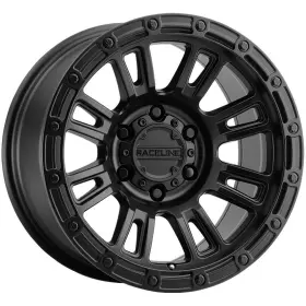 956b-79065-12 Raceline 956b Compass 17x9 6x135 -12mm Satin Black Wheel Rim 17 Inch