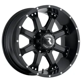 991b-89080 Raceline 18 991b Assault 18x9 8x6.5 Inch 18mm Matte Black Wheel Rim
