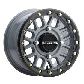 Raceline A93sg-56037 40 A93sg Podium Beadlock 15x6 4x137 Et40 Stealth Grey Qty Of 1