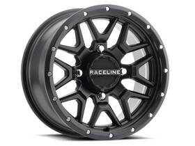 Raceline A94b-47037 38 Mpn A94b-47037 38 Krank Black 14x7 Wheel - Fits 4x137 Bolt Pattern