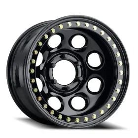 Rt8179580 Raceline/allied Wheel Wheels Competition Beadlock Rock 8 Black