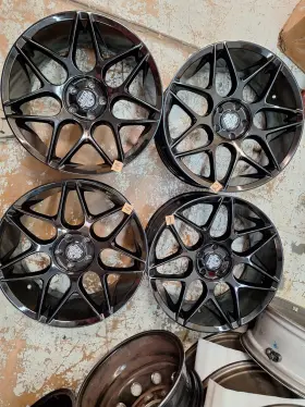 671b-2095518 Raceline Race Line 20x9 Black Wheels Rims Style 671b-sm2 Set Of 4