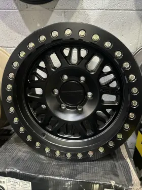 Rt951b-79060-12 Raceline 4 17x9 Ryno Rt Satin Black 6x139.7mm -12mm