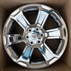 68563991aa Ram Single 20 Inch Wheel/rim 1500 2025 Oem Genuine Chrome Clad