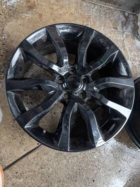 Range Rover 72252 Gloss Black Land Sport Hse Wheels Rims Factory Oem 20 Inch