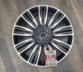 Jk6m1007fa Range Rover Land Sport 18 - 22 72328 Oem Wheel Rim X 9.5 Cnc Dark Char Met