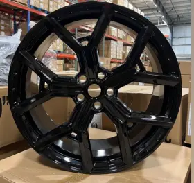 W792 Range Rover 22x9.5 Sport Hse 5x120 49 Set Of 4 Gloss Black