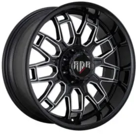 Rdr33-2130-n18bmw Rdr Off Road 20 X10 Inch Gloss Black Rdr33 Rims Fits Chevy Silverado 1500 6x5.5 -18