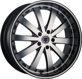 Red Sport 2695655 125rswbmmlip 26 Inch Black Machined With Lip Rsw 77 6x139.7 6x5.5 25 24 28