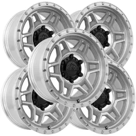 R40790126536f Reika Set Of 5 R40 Trooper 17x9 6x5.5 Inch -12mm Machined Wheels Rims 17