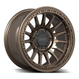 Relations Race Wheels Rz7-h-1785-25139-br 17x8.5 Rrw Rz7-h Forged Hybrid Bronze Wheel 6x5.5 Bolt Pattern -25mm Offset