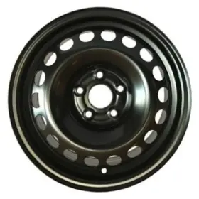 Id0607aa0342r00 Replacement For Chevy Sonic 12-16 18-hole Painted Black 15x6 Steel Factory Wheel Replica