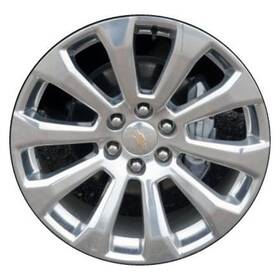 Replacement Id0607aa1125r00 Alloy Factory Wheel For Chevy Silverado 1500 2019-2022 22x9 I-spoke Polished