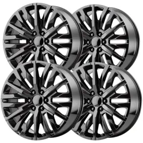 Rp-14229g639 Replica 1 28gb Set Of 4 Rp14 Denali 22x9 6x5.5 Inch 28mm Gloss Black Wheels Rims