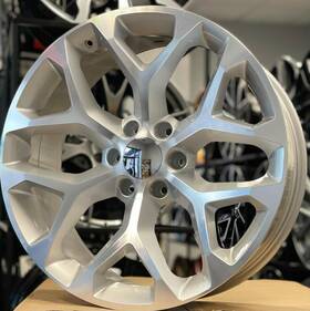 Replica 2410655r348sm 24 24 Inch Silver Machined G09 Wheels Rims 348 Cv98 Silverado 26 22