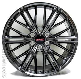 Replica Fr28 4 Brand New Gmc Sierra Yukon Denali Zl1 Hyper Black 22 Inch Wheels Rims