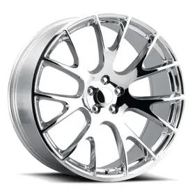 Rt10-2410tt18kz Replica 4 New Dodge Srt Hellcat Wheels 24x10 5x139.7 18 Chrome Ram 1500