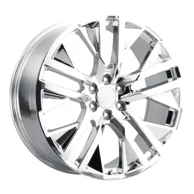 Rt15-2410xx28lch Replica 4 New Chevrolet Silverado 24x10 6x139.7 Chrome Gmc Sierra Tahoe Suburban Yukon