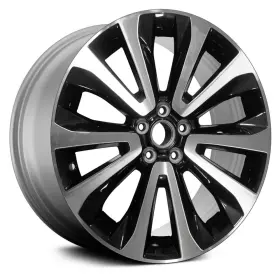 Aly68840u45n Replikaz For Subaru Forester 17-18 Alloy Factory Wheel 5 V-spoke Machined Face W Painted