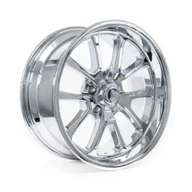 R1011880654514 Resto One 18x8 Laguna 5x114.3 1 Milled Chrome Wheel Rim 73.1