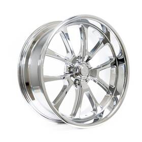 Resto R1012285734714 One 22x8.5 Laguna 5x5/5x127 1 Milled Chrome Wheel Rim 78.1
