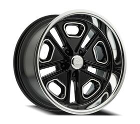 Resto R1022095735213 4 New 20x9.5 Del Ray Glossy Black Diamond Cut Lip 5x127 Et1 Cb78.10 Wheel