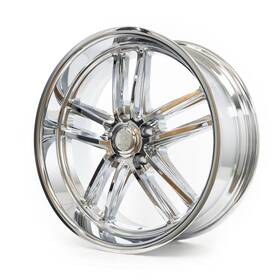 Resto R1032205655714 One 22x10.5 Maverick 5x114.3 1 Milled Chrome Wheel Rim 73.1